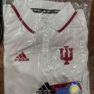 NCAA IU official white Polo